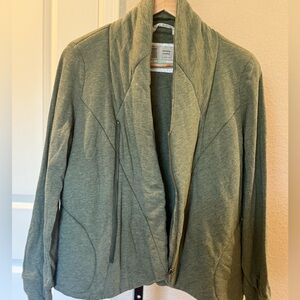 Saturday, Sunday by Anthropologie Homestead Olive Green Quilted Jacket Small